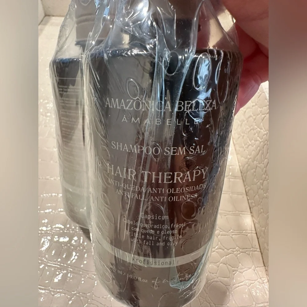 Hair Therapy Shampoo & Conditioner Set Thicken Anti-Hair Loss & Oil Control #QB2